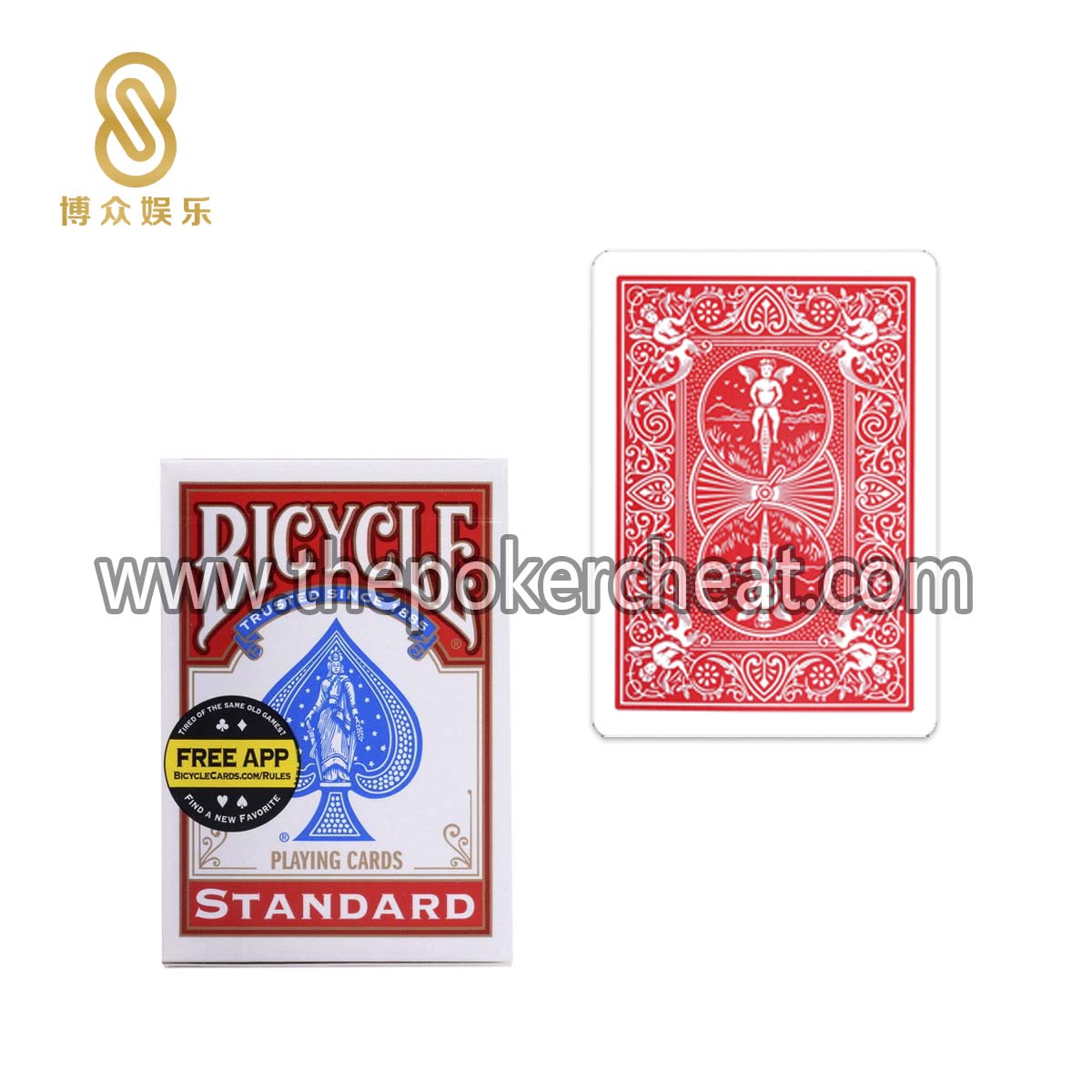 Bicycle单车牌Standard条码标记牌