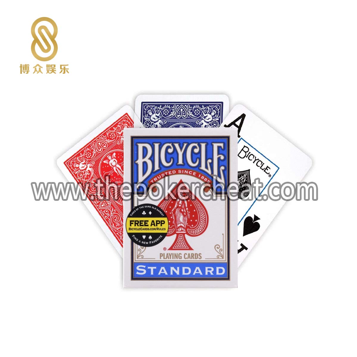 Bicycle单车牌Standard条码标记牌